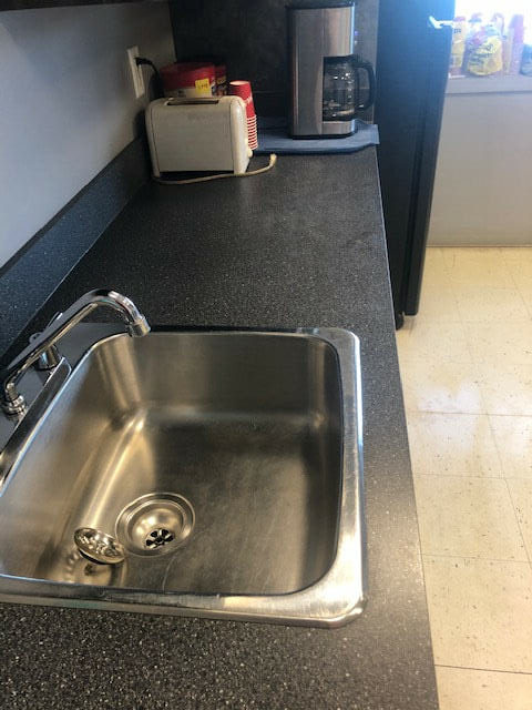 clean kitchen counter